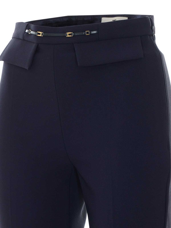 The Best Shops ELISABETTA FRANCHI: Casual Hosen - Casual Hose - Blau