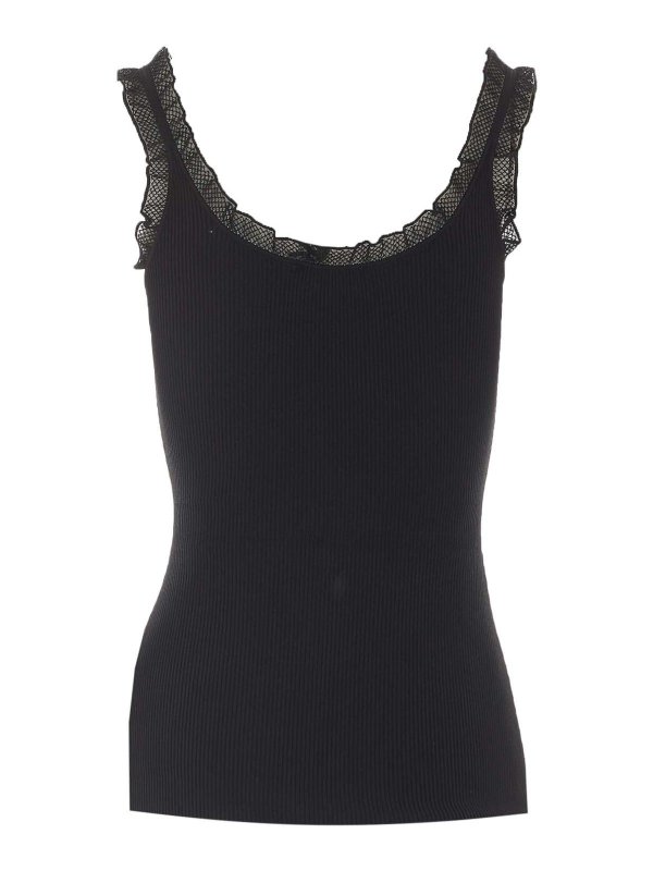 ELISABETTA FRANCHI: トップス＆タンクトップ online - トップ/タンクトップ - 黒