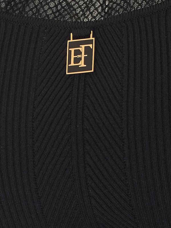 The Best Shops ELISABETTA FRANCHI: トップス＆タンクトップ - トップ/タンクトップ - 黒