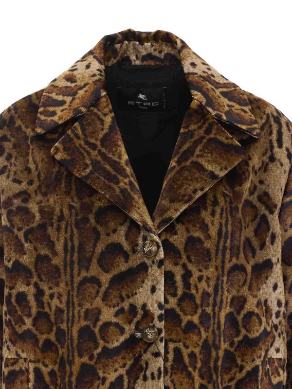 ダウンジャケット - ブラウン shop online: ETRO