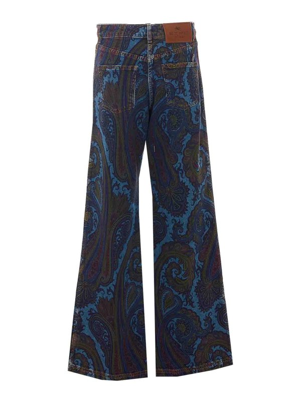 ETRO: Jeans Rectos online - Vaqueros Rectos - Azul