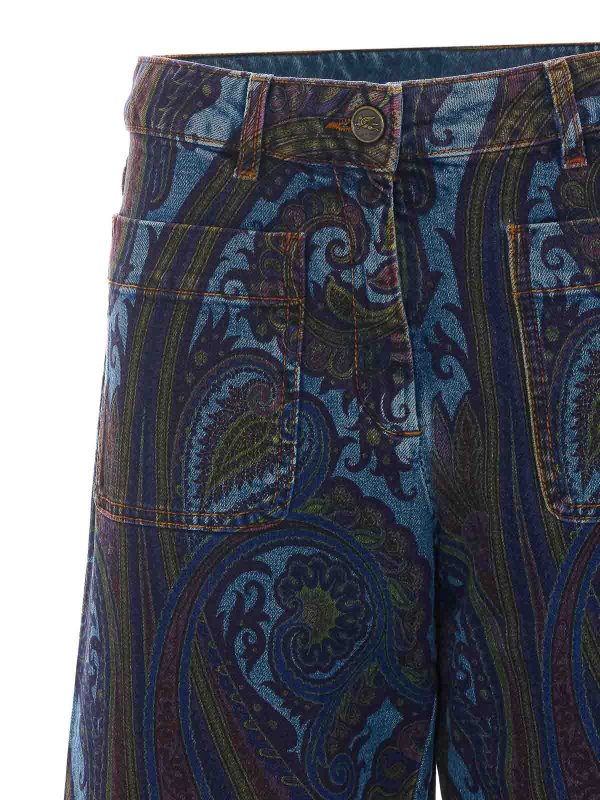 Vaqueros Rectos - Azul shop online: ETRO