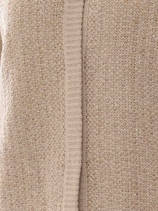 The Best Shops FABIANA FILIPPI: Cardigans - Cardigan - Beige