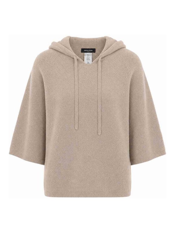FABIANA FILIPPI: Sweatshirts und Pullover - Sweatshirt - Beige