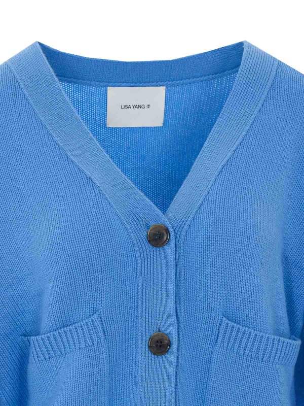 Cardigan - Blau shop online: LISA YANG
