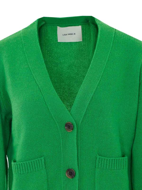 Cárdigan - Verde shop online: LISA YANG