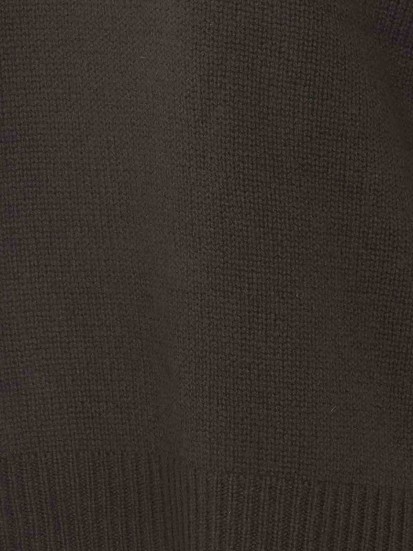 The Best Shops LISA YANG: Strickpullover mit Rundhalsausschnitt - Rundhalspullover - Grün