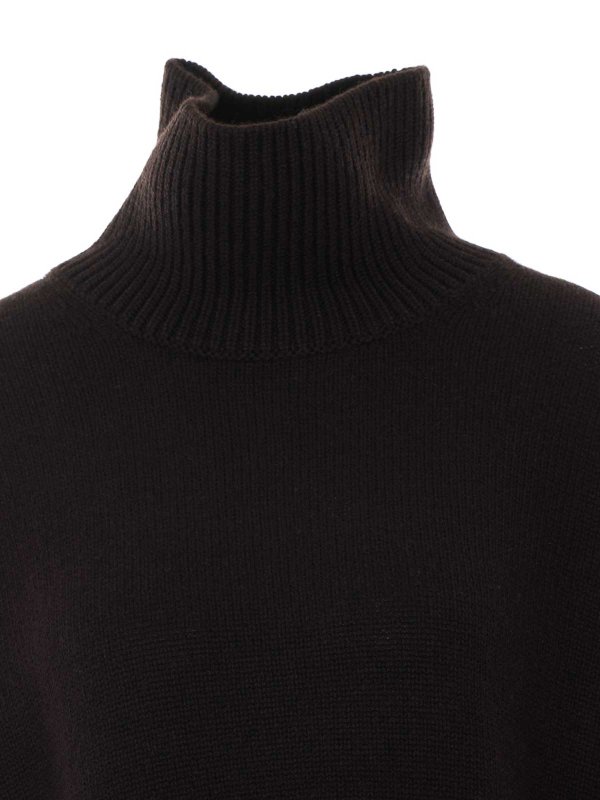 Rundhalspullover - Braun shop online: LISA YANG