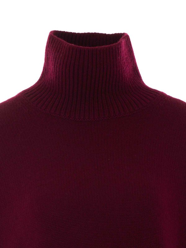 Rundhalspullover - Rot shop online: LISA YANG