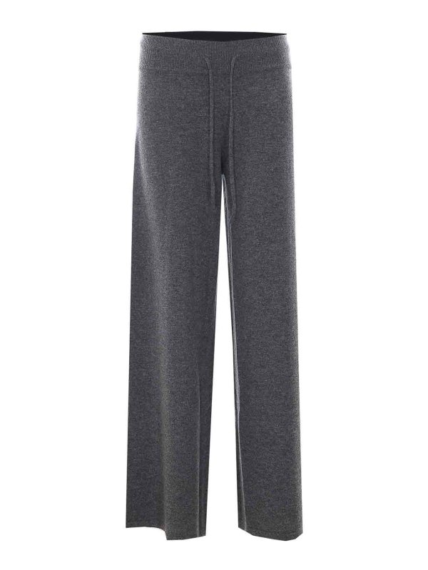 LISA YANG: Casual Hosen - Casual Hose - Grau
