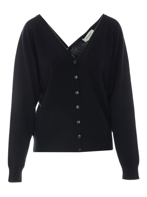 LISA YANG: Cardigans - Cardigan - Schwarz