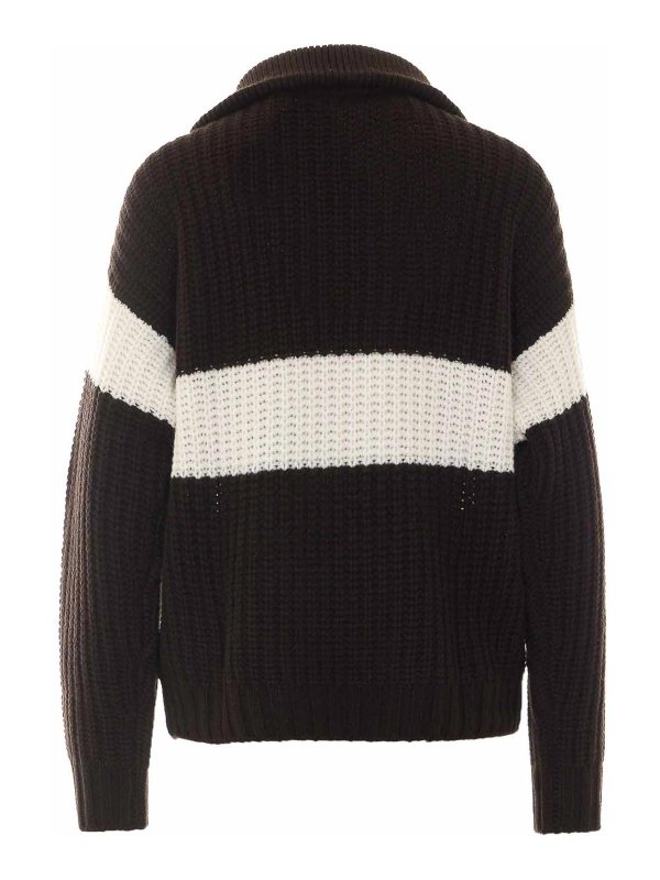 LISA YANG: Strickpullover mit Rundhalsausschnitt online - Rundhalspullover - Schwarz