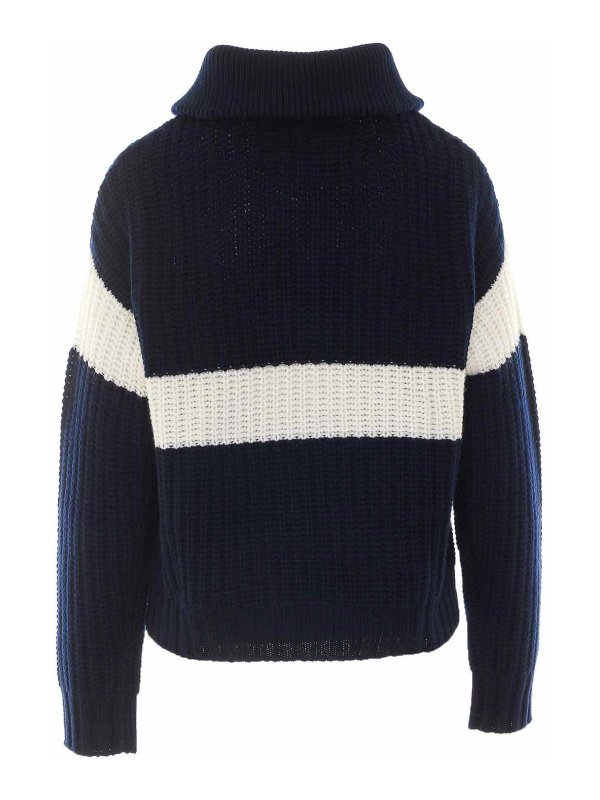 LISA YANG: Pull col rond online - Pull Col Rond - Bleu
