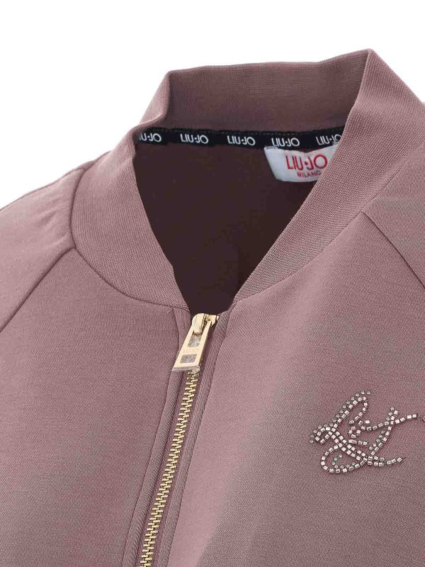 The Best Shops Liu Jo: Sweatshirts und Pullover - Sweatshirt - Rosa