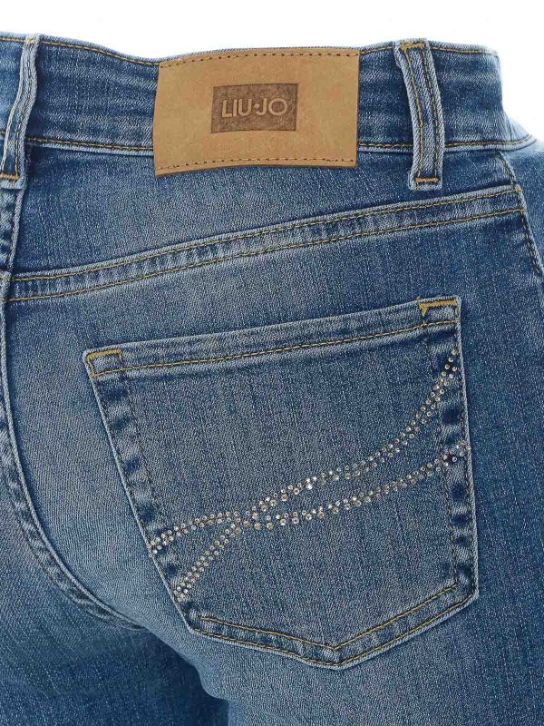 The Best Shops Liu Jo: Skinny Jeans - Skinny Jeans - Blau