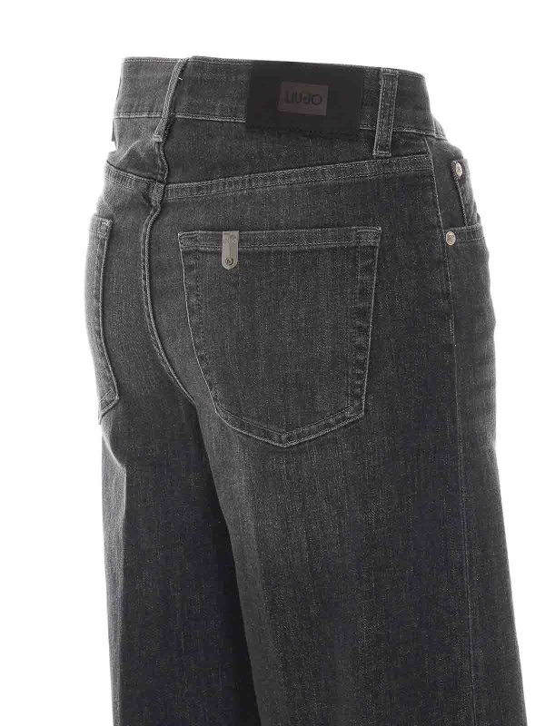 The Best Shops Liu Jo: Jeans Rectos - Vaqueros Rectos - Negro