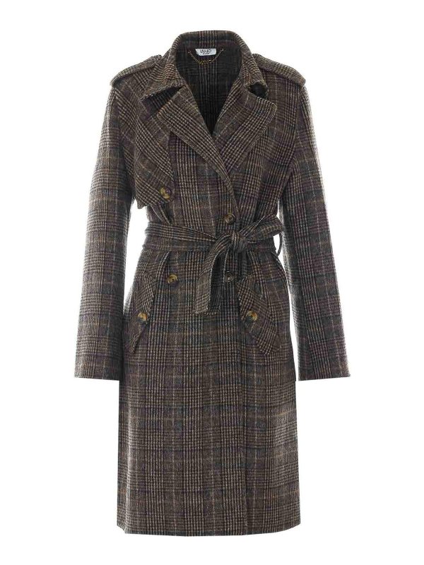 Liu Jo: cappotti al ginocchio - Cappotto marrone