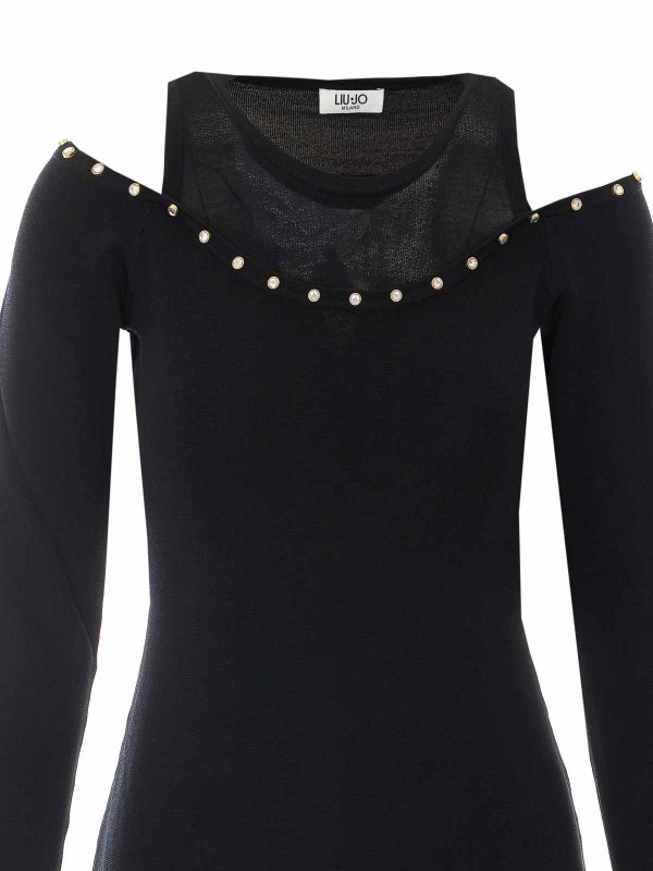 Rundhalspullover - Schwarz shop online: Liu Jo