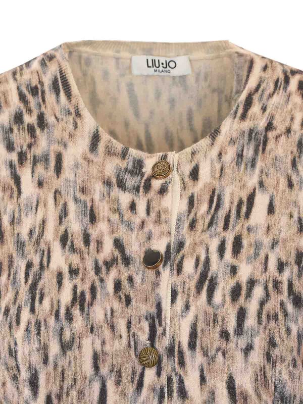 カーディガン - ベージュ shop online: Liu Jo