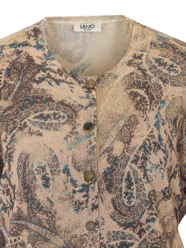 カーディガン - 白 shop online: Liu Jo