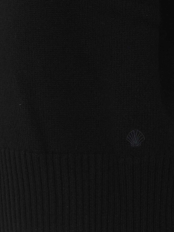 The Best Shops LOULOU STUDIO: クルーネック - クルーネック - 黒
