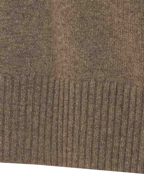 The Best Shops LOULOU STUDIO: Strickpullover mit Rundhalsausschnitt - Rundhalspullover - Beige