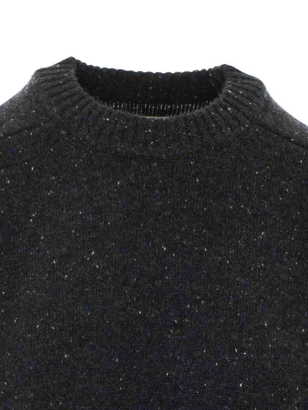 Rundhalspullover - Grau shop online: LOULOU STUDIO