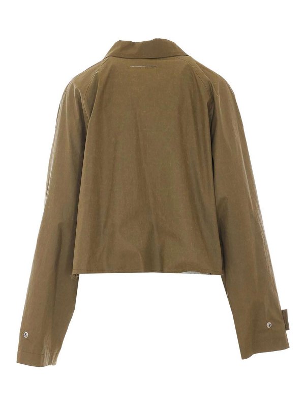 MM6 MAISON MARGIELA: casual jackets online - Logo Jacket