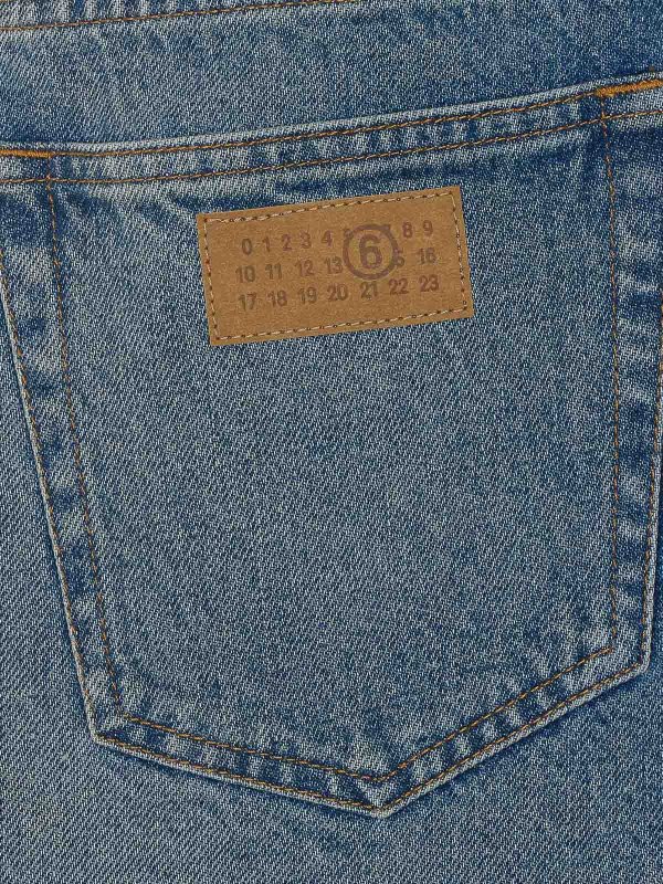 The Best Shops MM6 MAISON MARGIELA: Miniröcke - Minirock - Blau