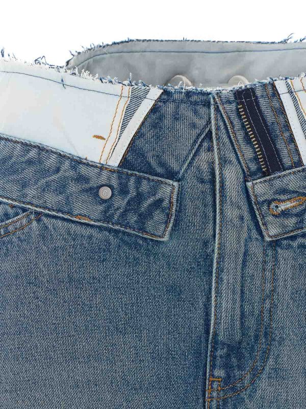 Minirock - Blau shop online: MM6 MAISON MARGIELA