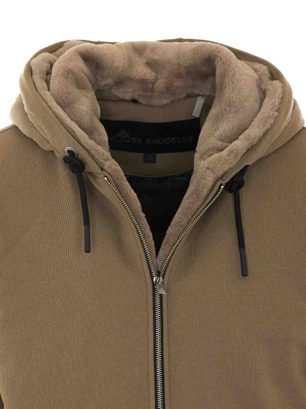 スウェットシャツ/セーター - ベージュ shop online: MOOSE KNUCKLES