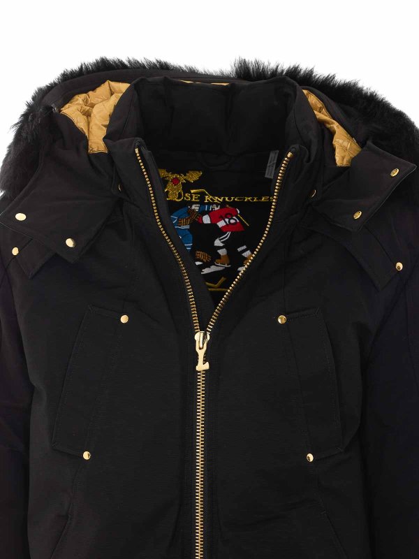 ボンバージャケット - 黒 shop online: MOOSE KNUCKLES