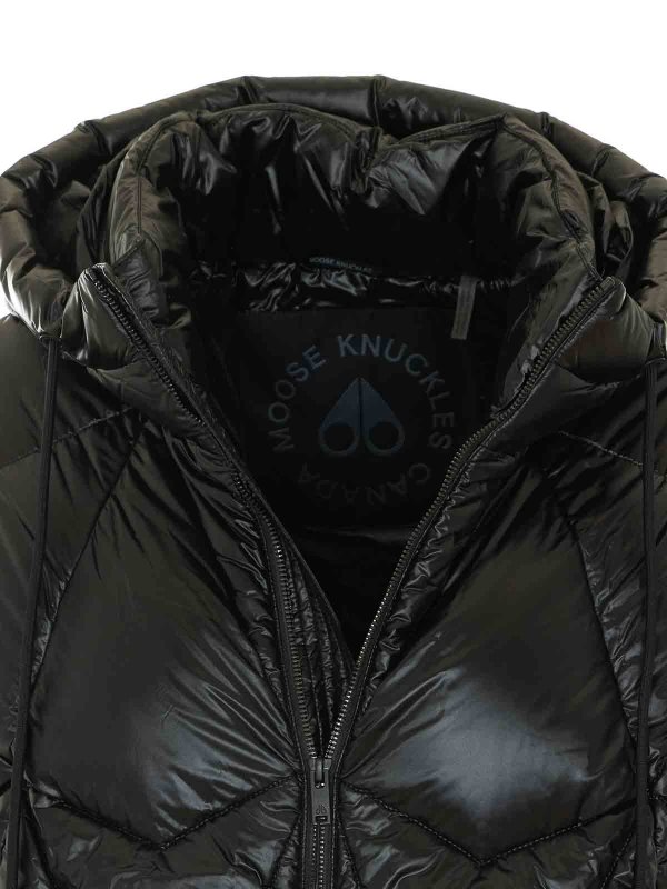 ダウンジャケット - 黒 shop online: MOOSE KNUCKLES