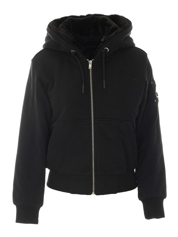 MOOSE KNUCKLES: Sudaderas y suéteres - Sudadera - Negro