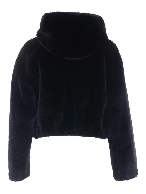 Pinko: 毛皮＆シアリングコート online - 毛皮/ムートンコート - 黒