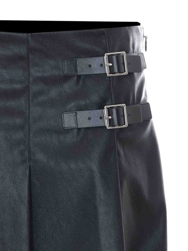 レザースカート - 黒 shop online: Pinko
