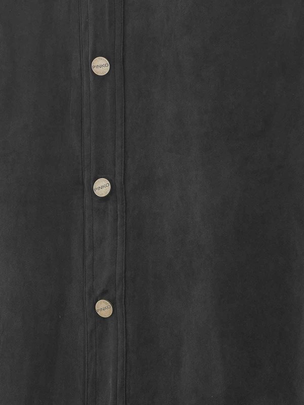 The Best Shops Pinko: Knielange und Midi Röcke - Midirock - Schwarz
