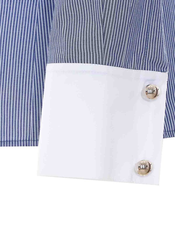 The Best Shops Pinko: camicie - Camicia a righe blu