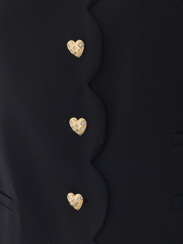 The Best Shops TWINSET: casual jackets - Heart Buttons Jacket