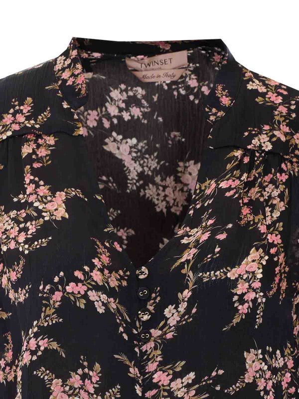 Camicia floreale shop online: TWINSET