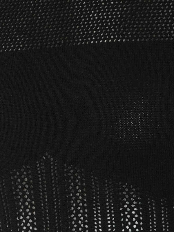 The Best Shops TWINSET: Knielange Kleider - Knielanges Kleid - Schwarz