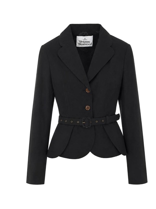 VIVIENNE WESTWOOD: Casualjacken - Casualjacke - Schwarz