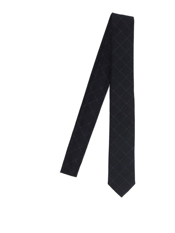 THOM BROWNE: ties & bow ties - Navy Classic Tie