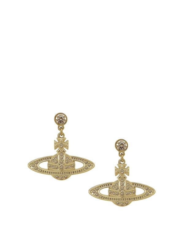 VIVIENNE WESTWOOD: Ohrringe - Ohrring - Gold