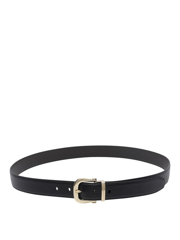 SALVATORE FERRAGAMO: Gürtel - Gürtel - Schwarz