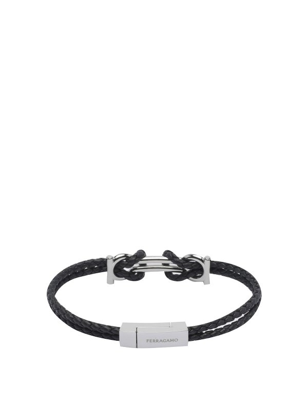 The Best Shops SALVATORE FERRAGAMO: Armbänder und Armkettchen - Armband - Schwarz