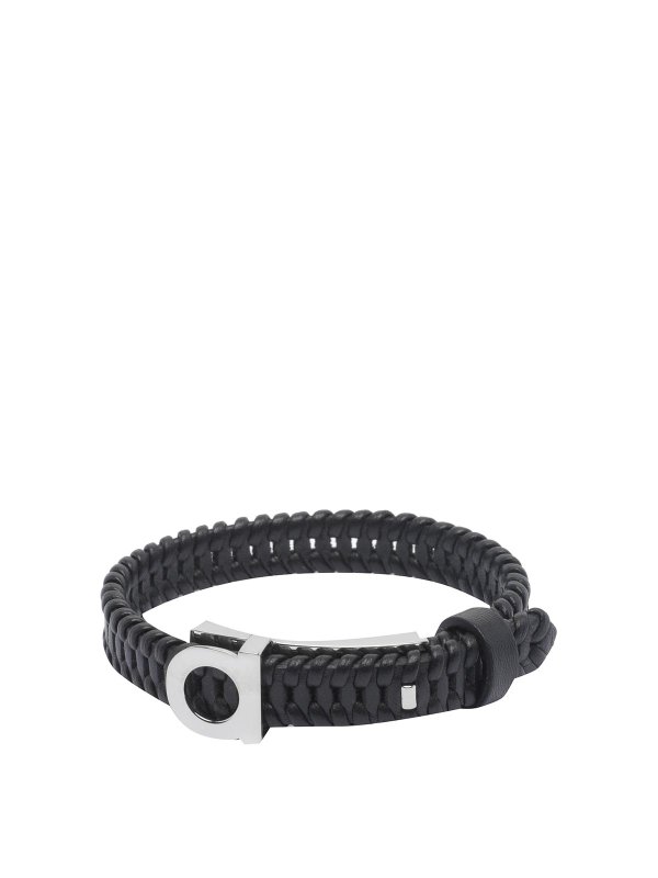 SALVATORE FERRAGAMO: Armbänder und Armkettchen - Armband - Schwarz