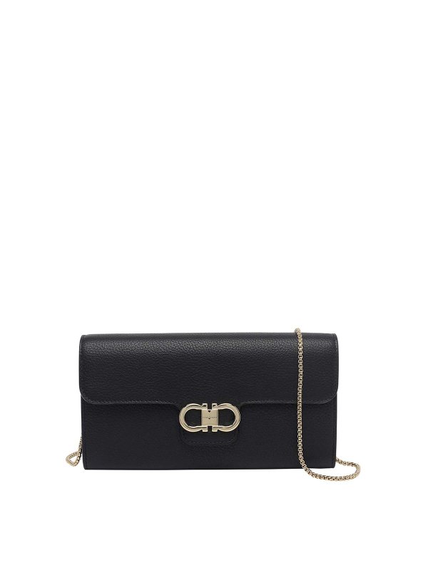 SALVATORE FERRAGAMO: 財布＆ポーチ - 財布 - 黒