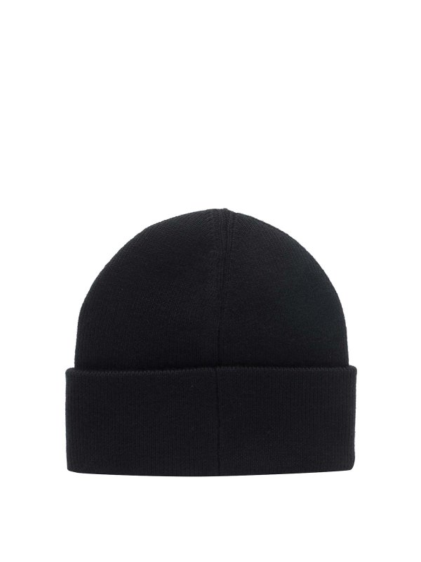 MOOSE KNUCKLES: beanies online - Black Beanie