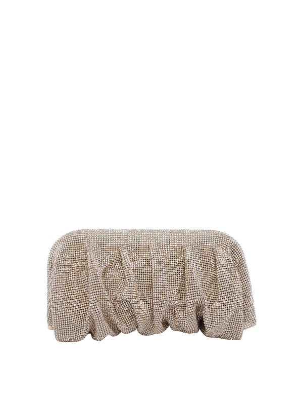 BENEDETTA BRUZZICHES: Clutches - Clutch - Gold